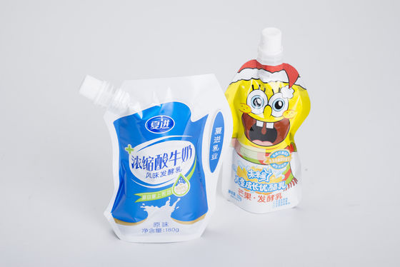 Vlakke Bodemtribune op Zakken met Conner-Spuiten Doypack voor Gelei/Sap/Jam