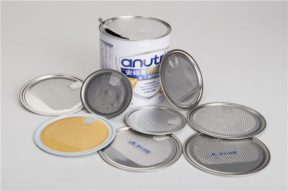 Gedrukte/In reliëf gemaakte Gemakkelijke Open Schil van Einden, Aluminiumfolie voor Voedsel Verpakking