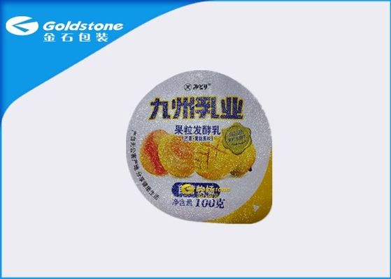 Kleurrijke de Kophitte van de Drukyoghurt - verzegel Foliedeksels Rectanglar/Perzikvorm
