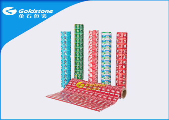 De gemakkelijke Schilaluminium het Verzegelen van het Broodjes Multistructuren van de Dekselfilm Kleurrijke Druk