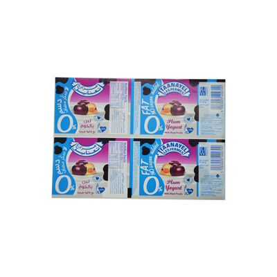 Het Document van de koppenyoghurt etiketteert Geen Spleet, de Etiketten van de Douanesticker tot 11 Kleuren