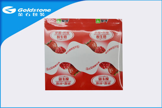Melkverpakking Hoge afsluiting aluminiumfolie voor Yoghurtbeker, 10 kleuren